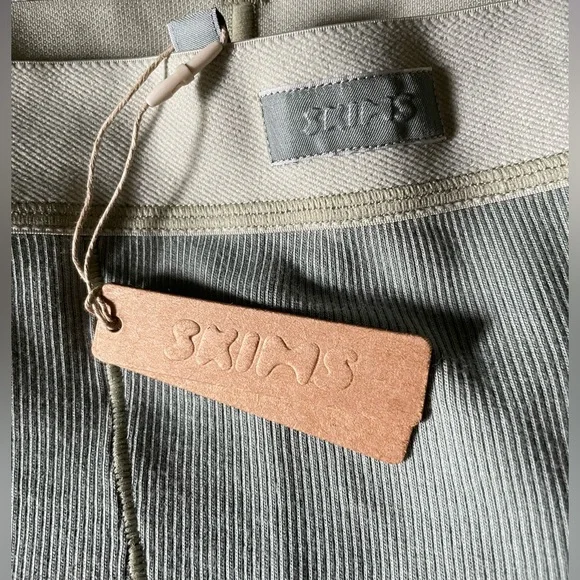 Skims Cotton Rib Boxer in Mineral Large L NWT - Picture 5 of 7